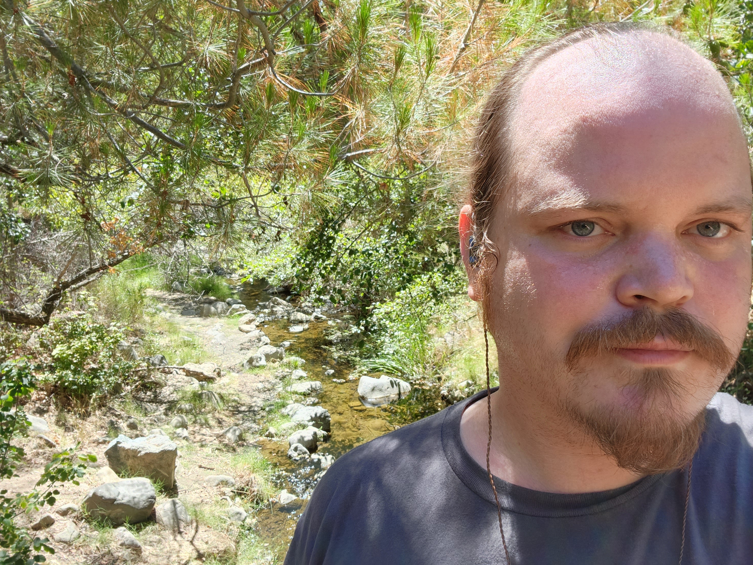 A photo of Leif Ames at Alum Rock Park